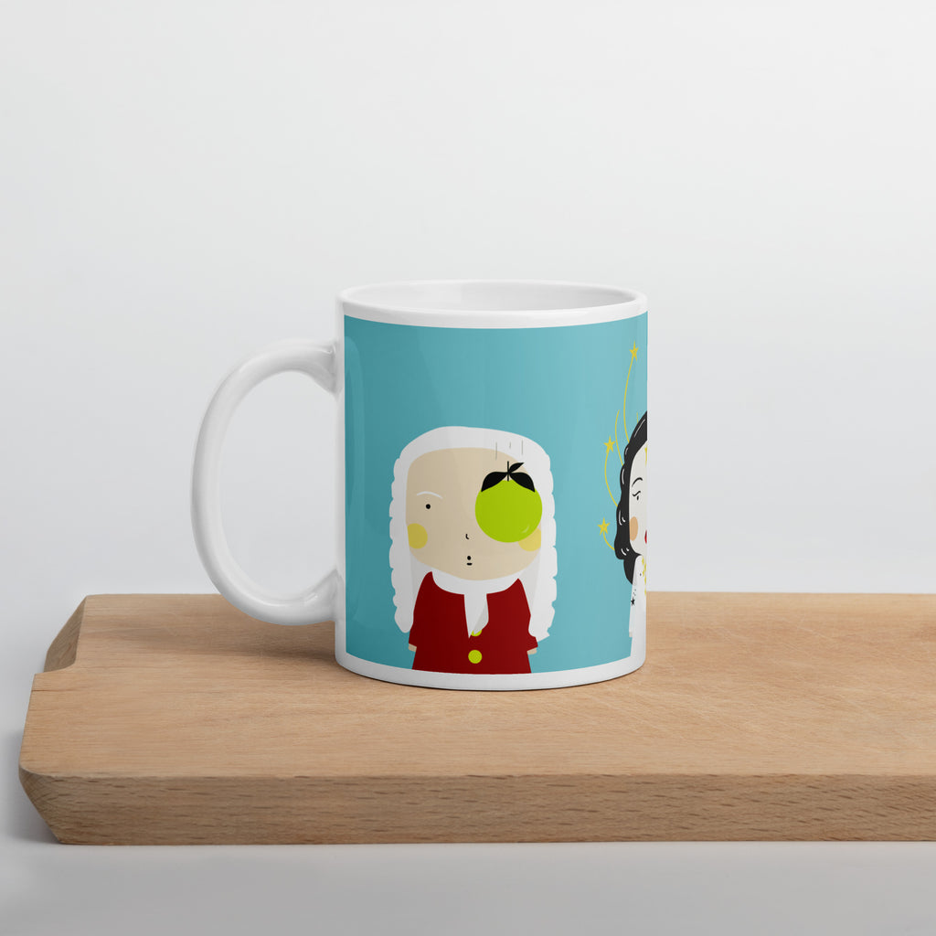Little genius -- white glossy mug