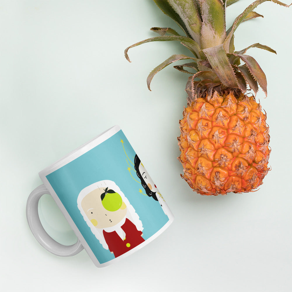 Little genius -- white glossy mug