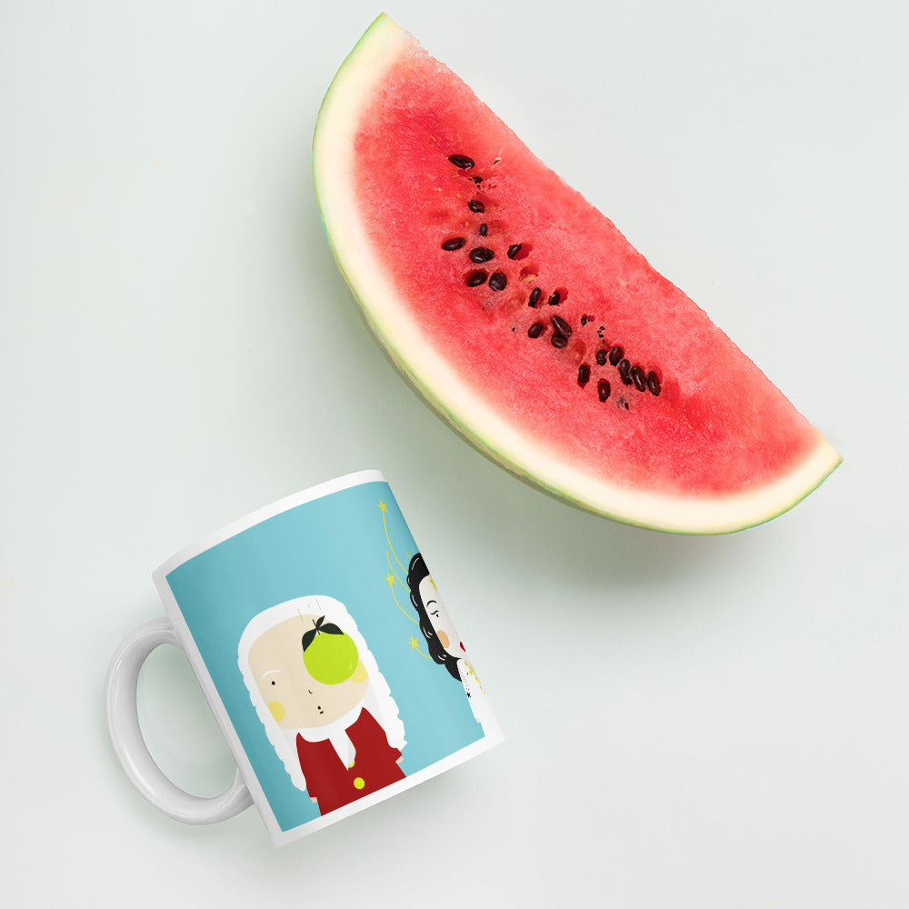 Little genius -- white glossy mug